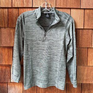 NWOT Kuhl Sage/Black Alloy 1/4 Zip Long Sleeve Pullover in Youth Large (14-16)